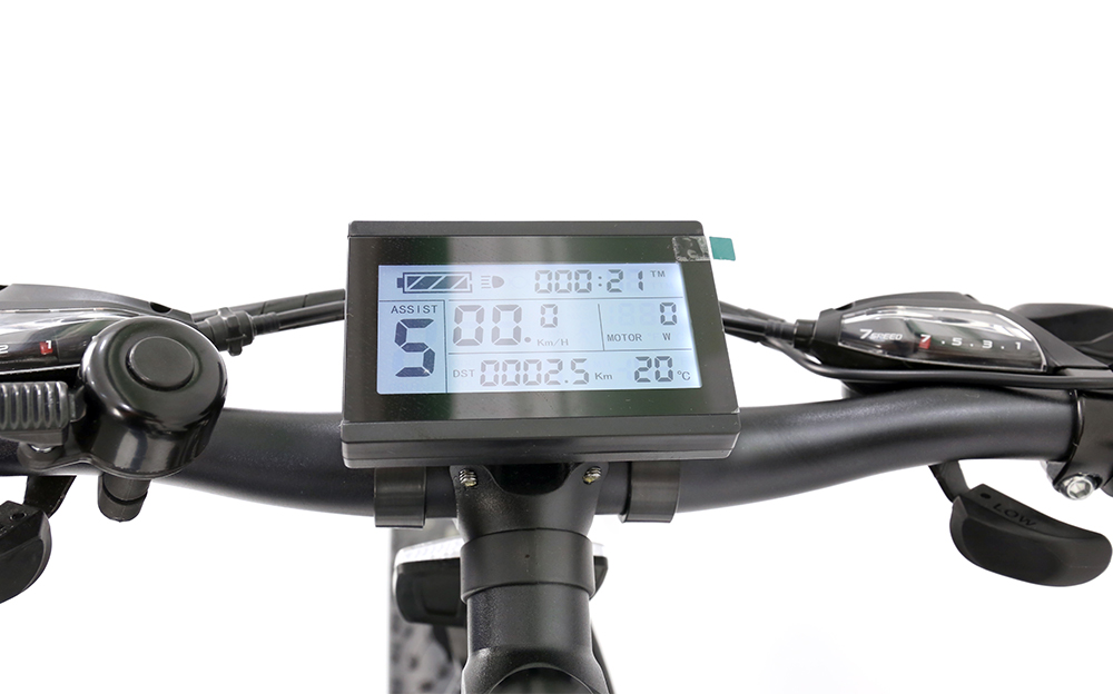 HOTEBIKE A6AH20F 20インチ ファットタイヤ電動自転車 – 750Wモーター、48V 13Ahバッテリー、時速25マイル、シマノ21段変速 9 HOTEBIKE A6AH20F 20インチ ファットタイヤ電動自転車 – 750Wモーター、48V 13Ahバッテリー、時速25マイル、シマノ21段変速 - Fat Tire 電動自転車 - 9