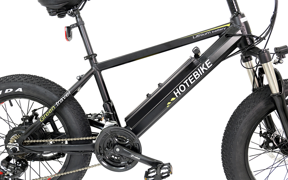 HOTEBIKE A6AH20F 20インチ ファットタイヤ電動自転車 – 750Wモーター、48V 13Ahバッテリー、時速25マイル、シマノ21段変速 2 HOTEBIKE A6AH20F 20インチ ファットタイヤ電動自転車 – 750Wモーター、48V 13Ahバッテリー、時速25マイル、シマノ21段変速 - Fat Tire 電動自転車 - 2
